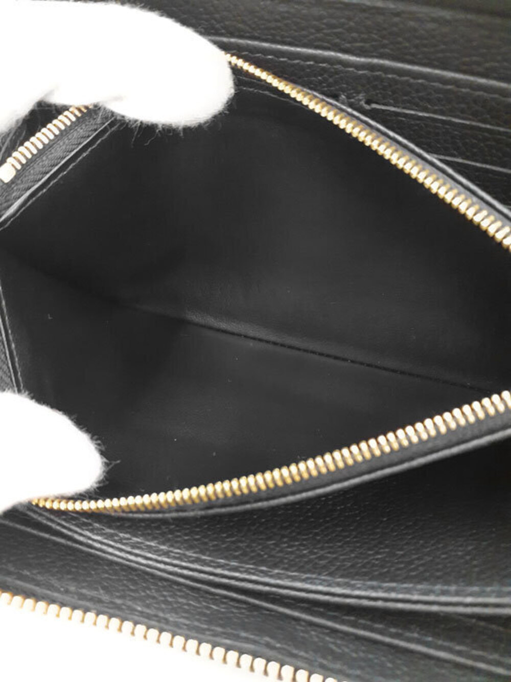 Louis Vuitton Monogram Empreinte Bicolor Zipper Zippy Wallet Long Round - Picture 4 of 9